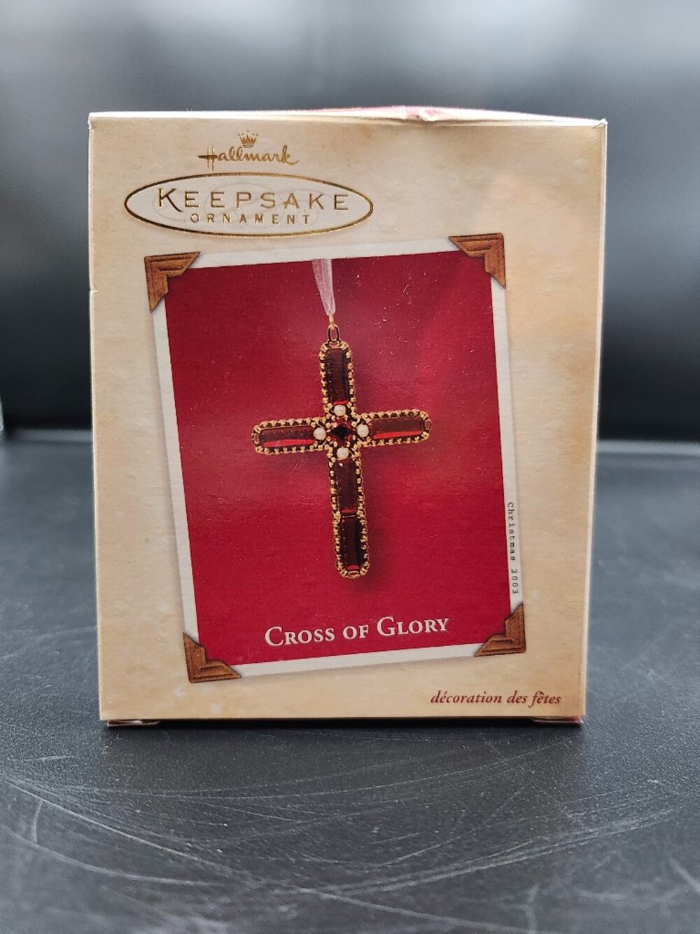 2003 Hallmark Keepsake Cross of Gory Ornament